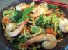 Sweet Chilli Prawn/Shrimp and Basil Noodles
