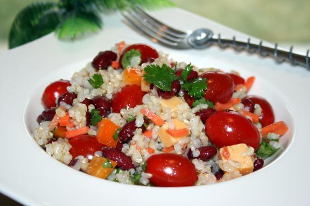 Confetti Bean and Rice Salad. Photo by **Tinkerbell**