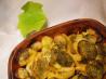 Mastelo (Lamb in Oven With Wine and Dill) With Potatoes
