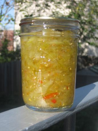 Green Tomato Relish. Photo by xtine