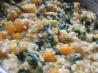 Butternut Squash Risotto With Spinach and Toasted Pine Nuts