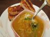 Coconut Butternut  Soup  With Flavors of Thailand