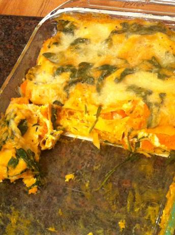 Easy, Creamy, Low Calorie Butternut Squash Lasagna. Photo by HocoRuco