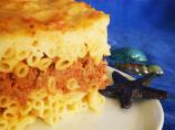 Island Pasticio (Greek Noodle Casserole With Ground Meat)