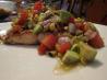 Grilled Salmon With Corn,tomato & Avocado Relish. Recipe by BakinBaby