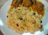 Toasted Couscous with Almonds and Raisins. Recipe by Dancer^