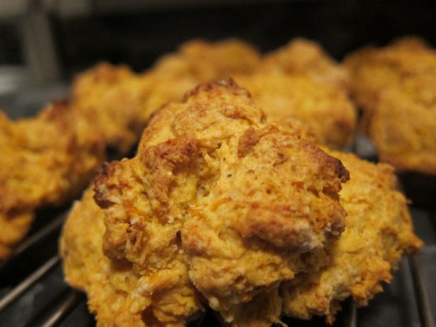 Sweet Potato Drop Biscuits. Photo by Anne's Kitchen
