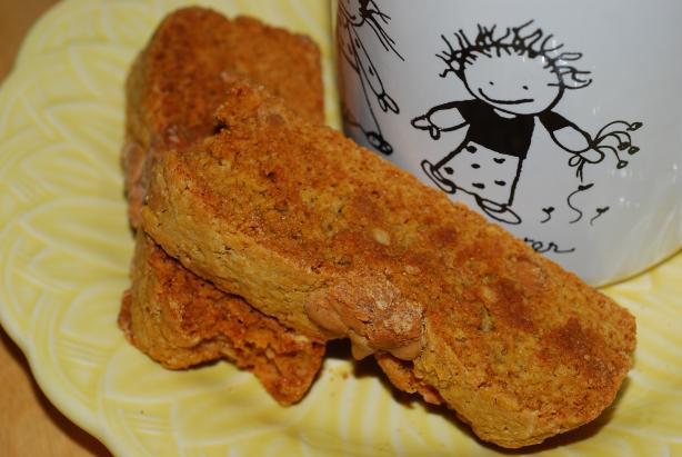 Power Peanut Butter Biscotti. Photo by Katzen