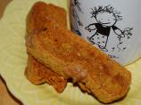 Power Peanut Butter Biscotti