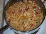 Spaghetti With Fish and Vegetables: Ciambotta
