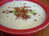 Comforting Cream Cheese Potato Soup With Bacon or Ham