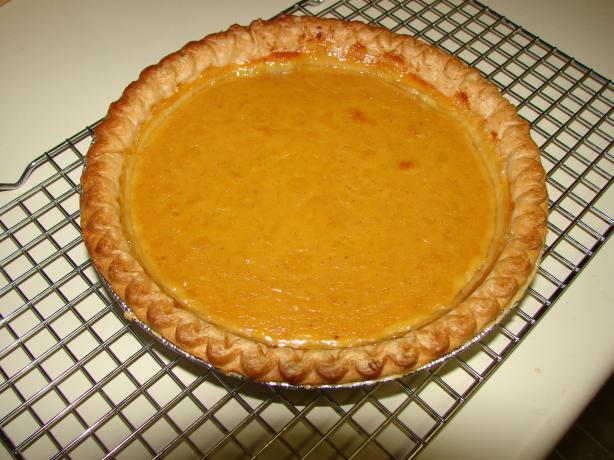 Alton Brown's Yogurt Pumpkin Pie. Photo by audreyjhnsn
