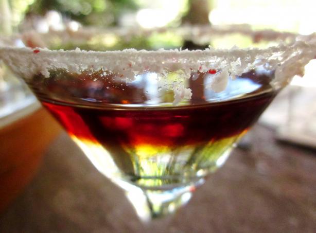 Christmastini (Christmas Martini). Photo by gailanng