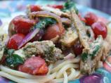 Chilli Chicken Noodles With Coriander Pesto