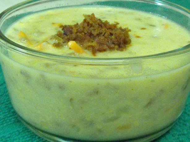 Cheeseburger Soup. Photo by msm in Michigan