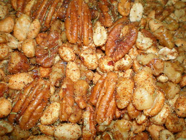 Savory Spiced Nuts. Photo by moonpoodle