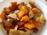 Sweet Potato Home Fries. Recipe by Katzen