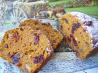 Orange-Cranberry-Date Pumpkin Cake. Recipe by Engrossed