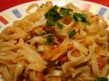 Linguine With Red Pesto Clam Sauce