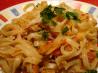 Linguine With Red Pesto Clam Sauce. Recipe by Nif