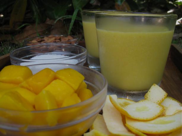 Mango Coconut Bliss Smoothie. Photo by The Blender Girl