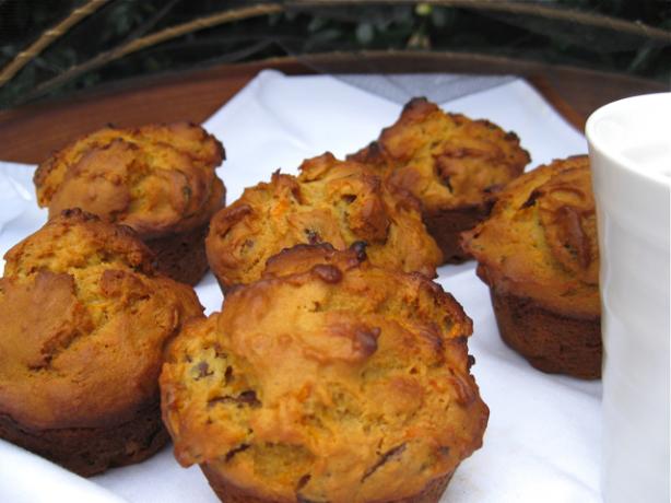 Honey Carrot and Date Muffins. Photo by The Blender Girl