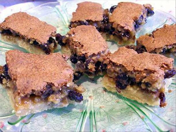 Jan's Butter Tart Squares. Photo by Derf