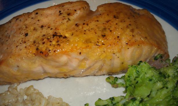 Mango Glazed Fresh Atlantic Salmon. Photo by AZPARZYCH