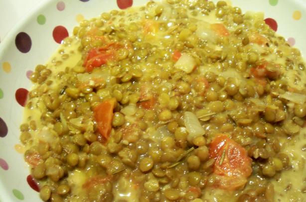 Lentils With Onions and Tomatoes. Photo by *Parsley*
