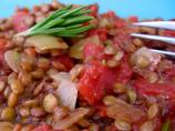 Lentils With Onions and Tomatoes