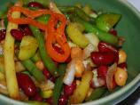 Mabel Drake's Three Bean Salad. Photo by Katzen