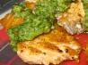 Pan Seared Salmon With Lemon Basil Pesto
