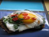 Poached Eggs With Oyster Sauce