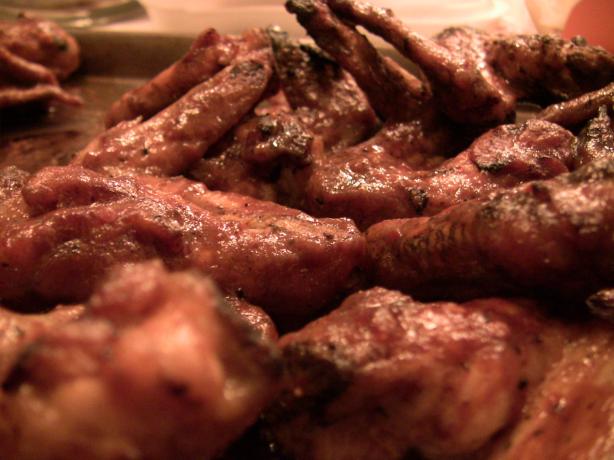 Grilled Wings With a Mexican-Thai Fusion Hot Sauce. Photo by lookjustin