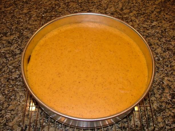 Pumpkin Cheesecake - Dairy and Gluten Free. Photo by healthyrecipenut