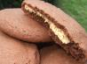 Peanut Butter-Filled Chocolate Cookies. Recipe by Deantini