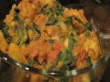 Simple Sag Aloo (Indian Potato and Spinach)