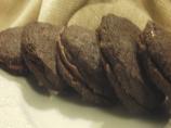 Mocha Shortbread With Nutella