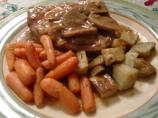 Roast Beef With Marsala Gravy. Photo by Linda's Busy Kitchen