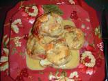 Whiskey Shrimp on Toast