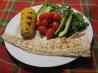 Lemon-Pepper Fish With Garden Salad