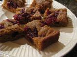 Cranberry Swirl Pumpkin Bars