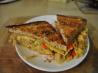 Scrambled Egg Sandwiches (With Onions and Red Peppers)