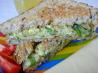 Scrambled Egg Sandwiches (With Onions and Red Peppers)
