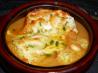 Gratin Onion Soup With Tomatoes. Recipe by Boomette