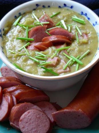 Erwtensoep - Dutch Pea Soup. Photo by kiwidutch