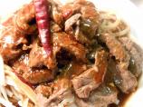 Beef With Chilli Plum Sauce