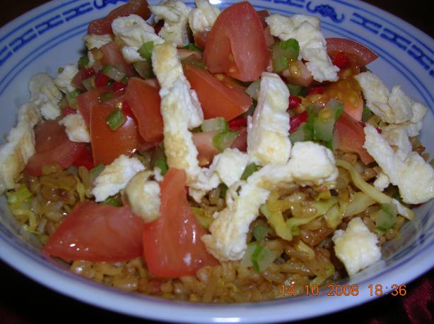 Vegetarian Nasi Goreng (Fried Rice). Photo by Noo