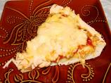 Crispy Pizza With Shredded Chicken, Scallions, and Smoky Sweet B