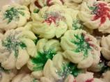 Grandma Wendt's Almond Spritz Cookie Recipe